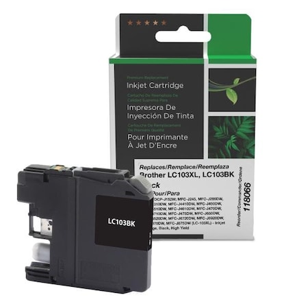 Clover Imaging Group Imaging Non-OEM New High Yield Black Ink Cartridge 118066
